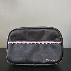 Mary Kay Black and Pink Cosmetic Bag